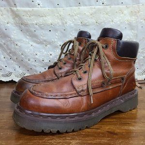 Vintage Dr Martens Brown Padded Hiking Boots